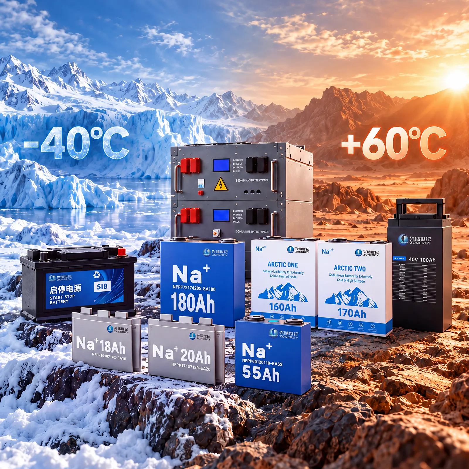 Sodium Ion Battery Solutions